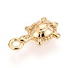 Brass Pendants KK-T075-52G-2