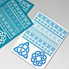 Silk Screen Printing Stencil DIY-WH0341-209-6