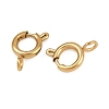 304 Stainless Steel Spring Ring Clasps STAS-B095-05C-G-2