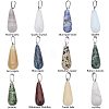 Natural/Synthetic Gemstone Pendants G-PH0019-08-3