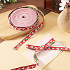 10Yards Polyester Strawberry Ribbon OCOR-TA0003-62A-7