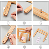 Adjustable Bamboo Soap Making Cutting Tool TOOL-WH0018-46-6