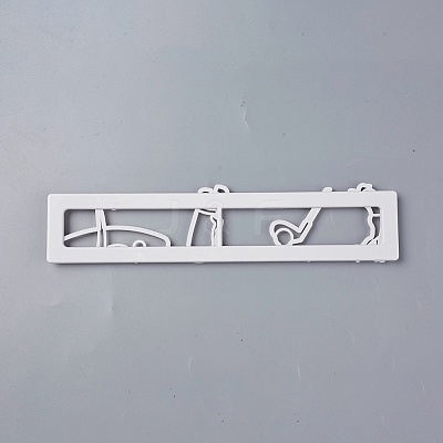 Food Grade Plastic Cookie Cutters LS-DIY-L020-21-1
