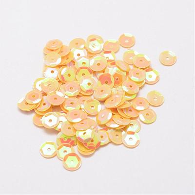 Plastic Paillette Beads PVC-A002-10mm-01-1