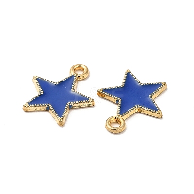 Alloy Enamel Pendants ENAM-C005-01G-03-1