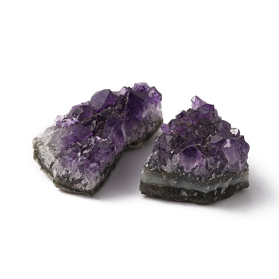 Natural Drusy Amethyst Display Decorations G-WH0021-31B-1