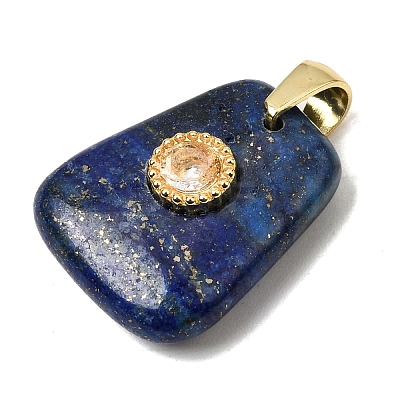 Natural Lapis Lazuli Pendants G-C282-03I-1