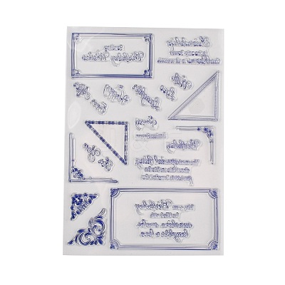Plastic Stamps DIY-F053-01A-1
