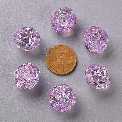 Transparent Acrylic Beads X-TACR-S154-31C-935-1