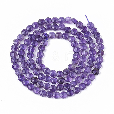 Natural Amethyst Beads Strands X-G-S362-015-1