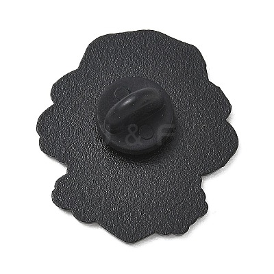 Poodle in Bucket Hat  Alloy Enamel Pins AL-CBA6DDE-03A-1