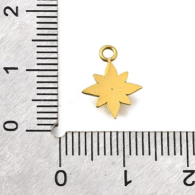 304 Stainless Steel Pendant Rhinestone Settings STAS-K263-85G-1