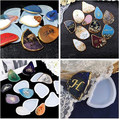 DIY Keychain Silicone Molds Making Kits DIY-OC0002-99-1