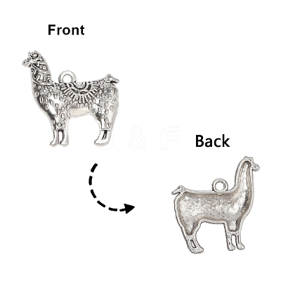 Tibetan Style Zinc Alloy Pendants PALLOY-P178-25AS-1