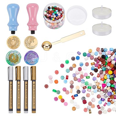 DIY Wax Seal Stamps Kit DIY-CP0003-71B-1