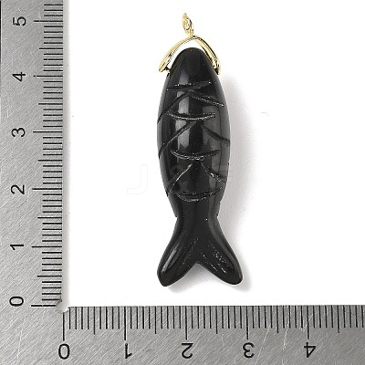 Natural & Synthetic Mixed Gemstone Carved Pendants G-P599-07G-1