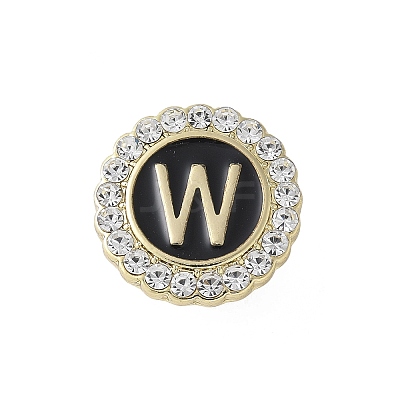 Letter Enamel Pins JEWB-S042-03W-G-1