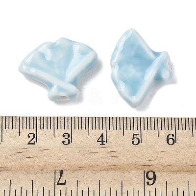 Glazed Porcelain Beads PORC-K003-05A-1