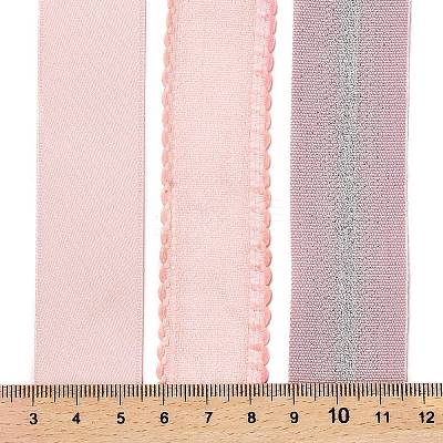 9 Yards 3 Styles Polyester Ribbon SRIB-A014-B13-1