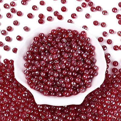 Opaque Colours Glass Seed Beads SEED-N007-34E-1