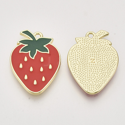 Alloy Enamel Pendants X-ENAM-N051-07C-1