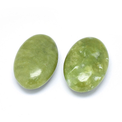 Natural Chinese Southern Jade Massage Stone G-P415-62-1