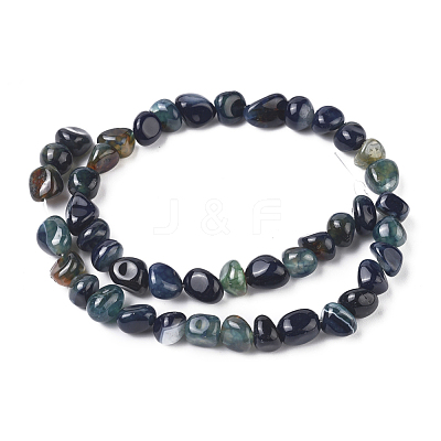 Natural Agate Beads Strands G-L560-S-1