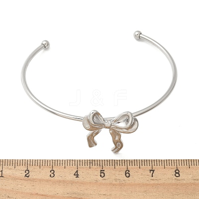 304 Stainless Steel Cuff Bangles BJEW-B107-01P-1