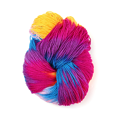 Segment Dyed 4-Ply Ultra Fine Acrylic Fiber Yarn PW-WG33478-02-1