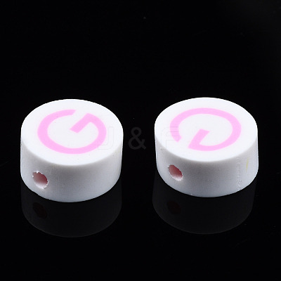 Handmade Polymer Clay Beads CLAY-N011-031G-1