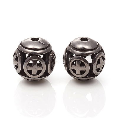 304 Stainless Steel Beads STAS-I134-01AS-1