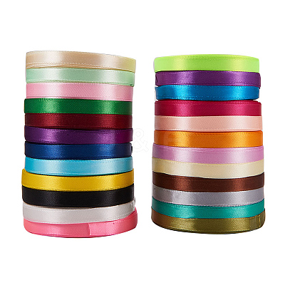 Single Face Solid Color Satin Ribbon SRIB-S051-15mm-156-1