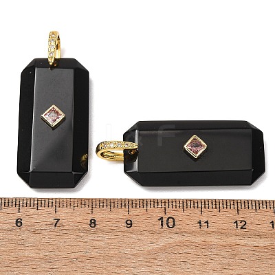 Natural Obsidian Pendants GG-CBA51ED-05G-04-1