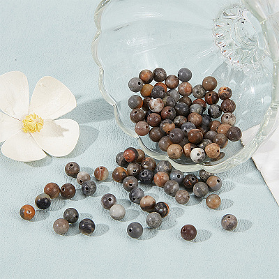 100Pcs Natural Amazonite Beads G-OC0004-14-1