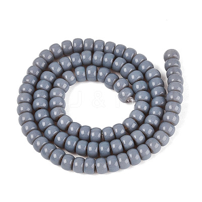 Opaque Glass Beads Strands GLAA-NH0002-B01-C02-1