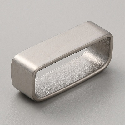 304 Stainless Steel Loop Keepers AJEW-WH0415-44D-1