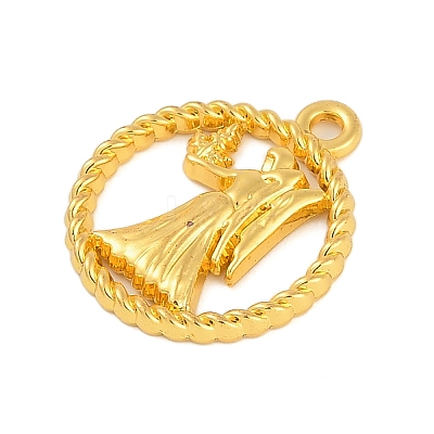 Twelve Constellations Alloy Pendants PALLOY-Q006-01B-G-1