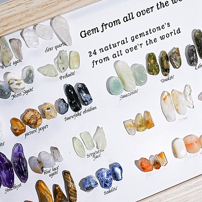 Natural Gemstones Nuggets Collections G-F734-07-1
