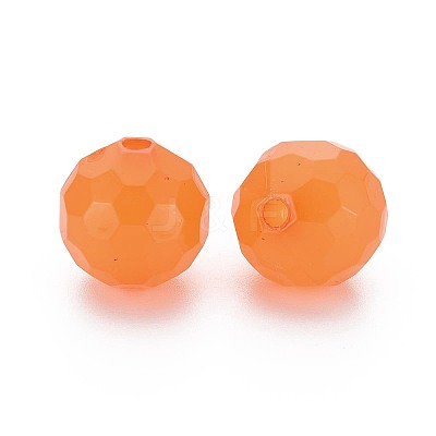 Imitation Jelly Acrylic Beads MACR-S373-97C-E05-1