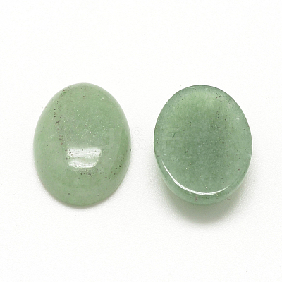 Natural Green Aventurine Cabochons X-G-R415-18x25-43-1