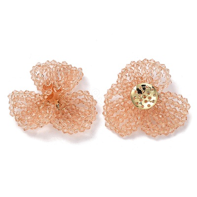 Glass Beaded Cabochons FIND-G058-03E-1