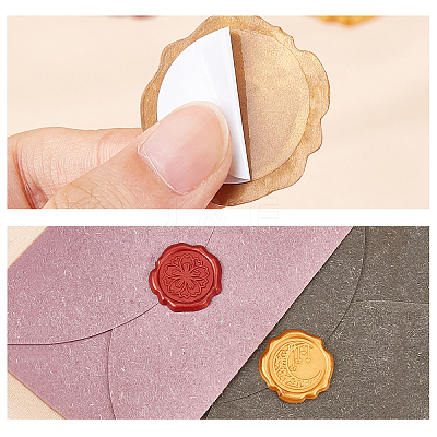 Adhesive Wax Seal Stickers DIY-WH0201-02D-1