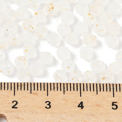 Frosted Glass Beads FGLA-D300-01L-1