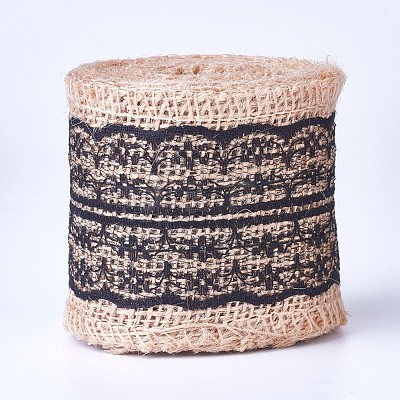 Burlap Ribbon OCOR-WH0006-01B-1