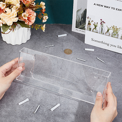 Acrylic Wall Mounted Display Stands ODIS-WH0043-95-1