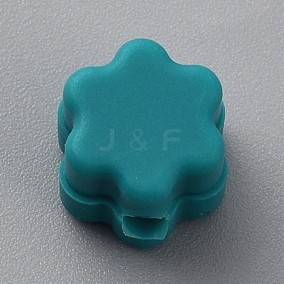 Flower Silicone Focal Beads SIL-TAC0008-10N-1
