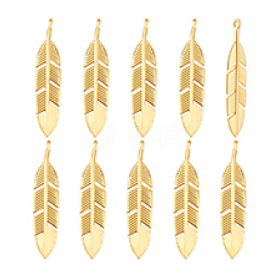 10Pcs Brass Pendants KK-PH0013-79-1