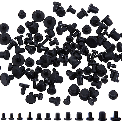 120Pcs 12 Styles Silicone Bottle Seal Plug FIND-GF0008-87-1