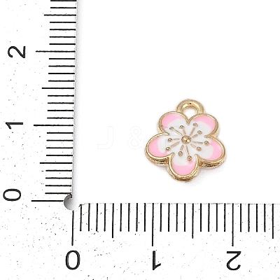 Alloy Enamel Pendants FIND-Z070-05G-04-1