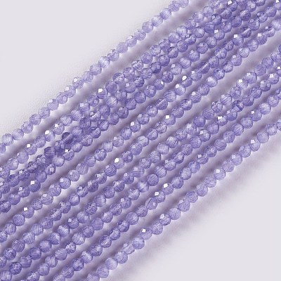 Glass Beads Strands EGLA-E057-02A-07-1